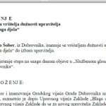 rjesenje zaklada