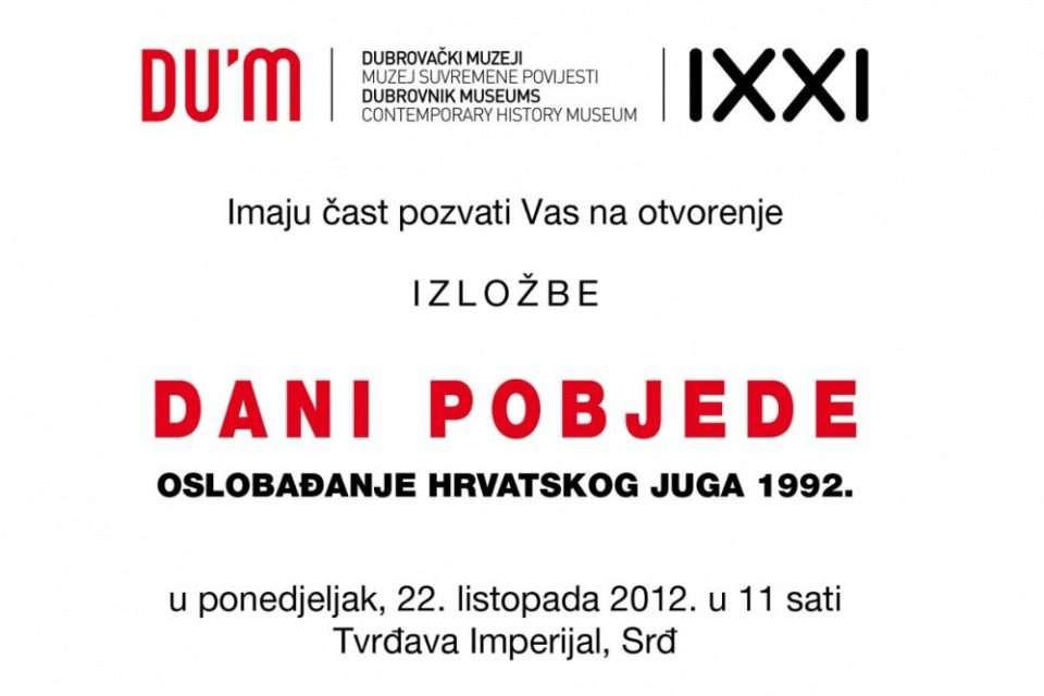 Dani pobjede naslovna
