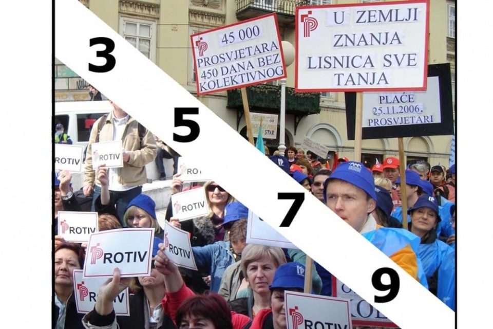 plakat strajk m