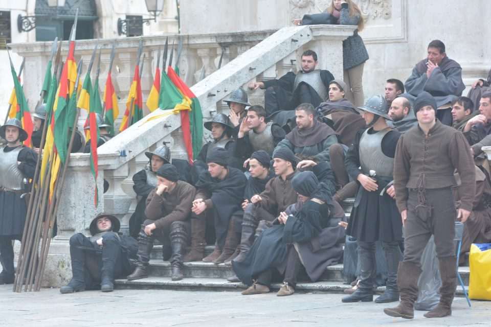 Snimanje treće sezone serije Borgia na Stradunu