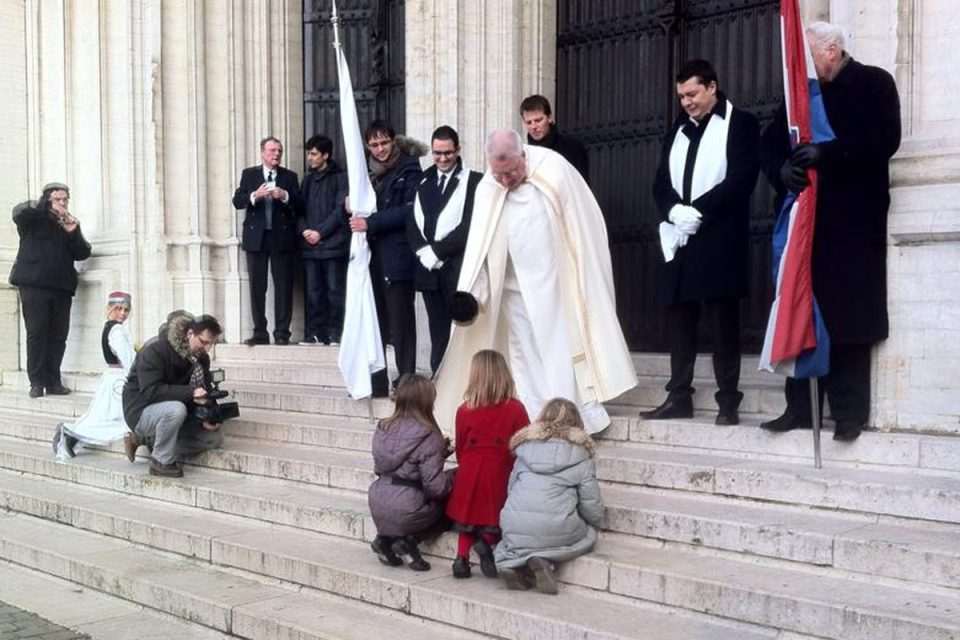 Proslava feste svetog Vlaha u Bruxellesu 2014.