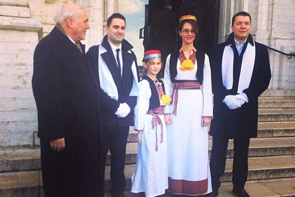 Proslava feste svetog Vlaha u Bruxellesu 2014.