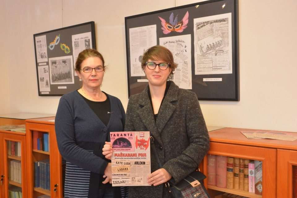 Maškarani foji u Knjižnici