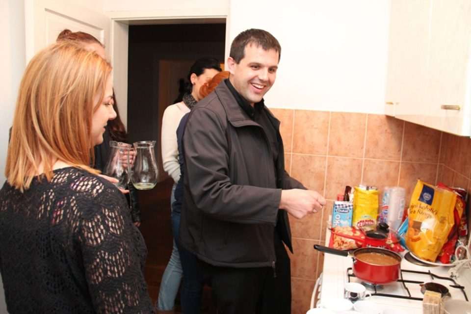 Kava s duhovnikom