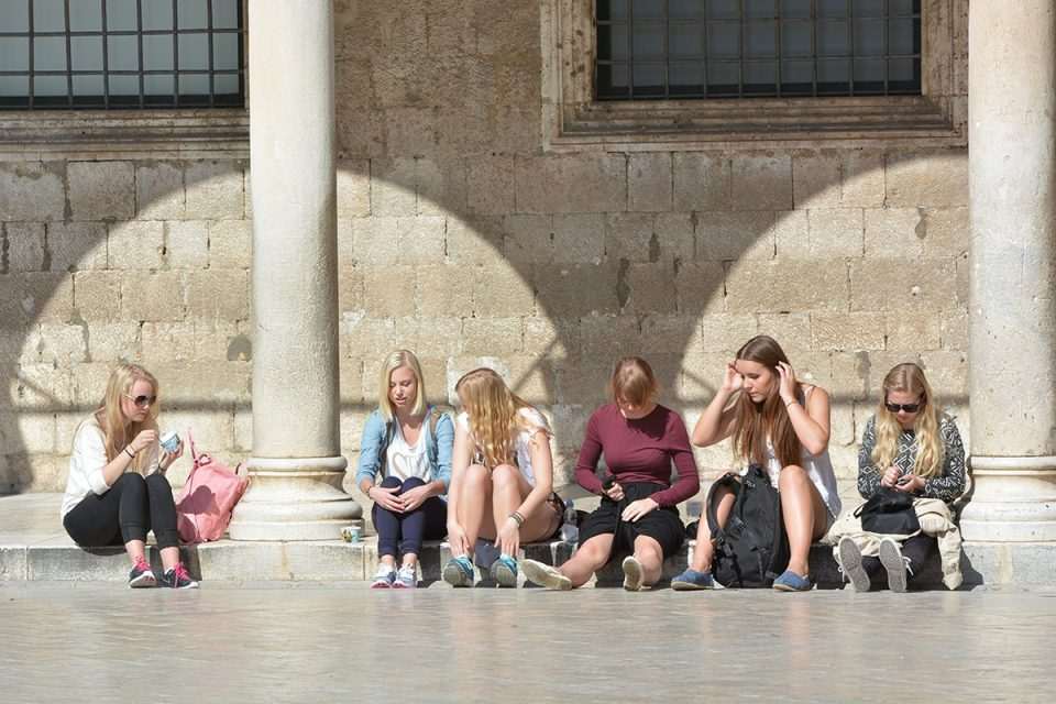 Špica turisti