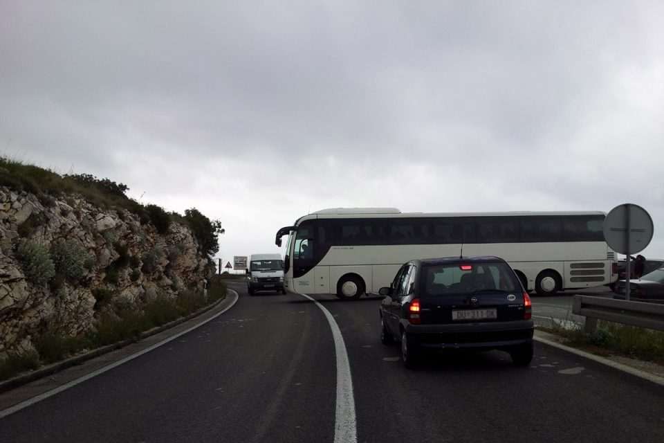 Autobus na vidikovcu Orsula