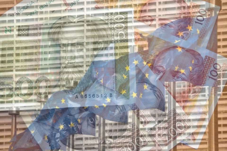 novac eu zastave