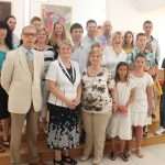 Krštenje petog djeteta u obitelji Đanić, 13. srpnja 2014. godine