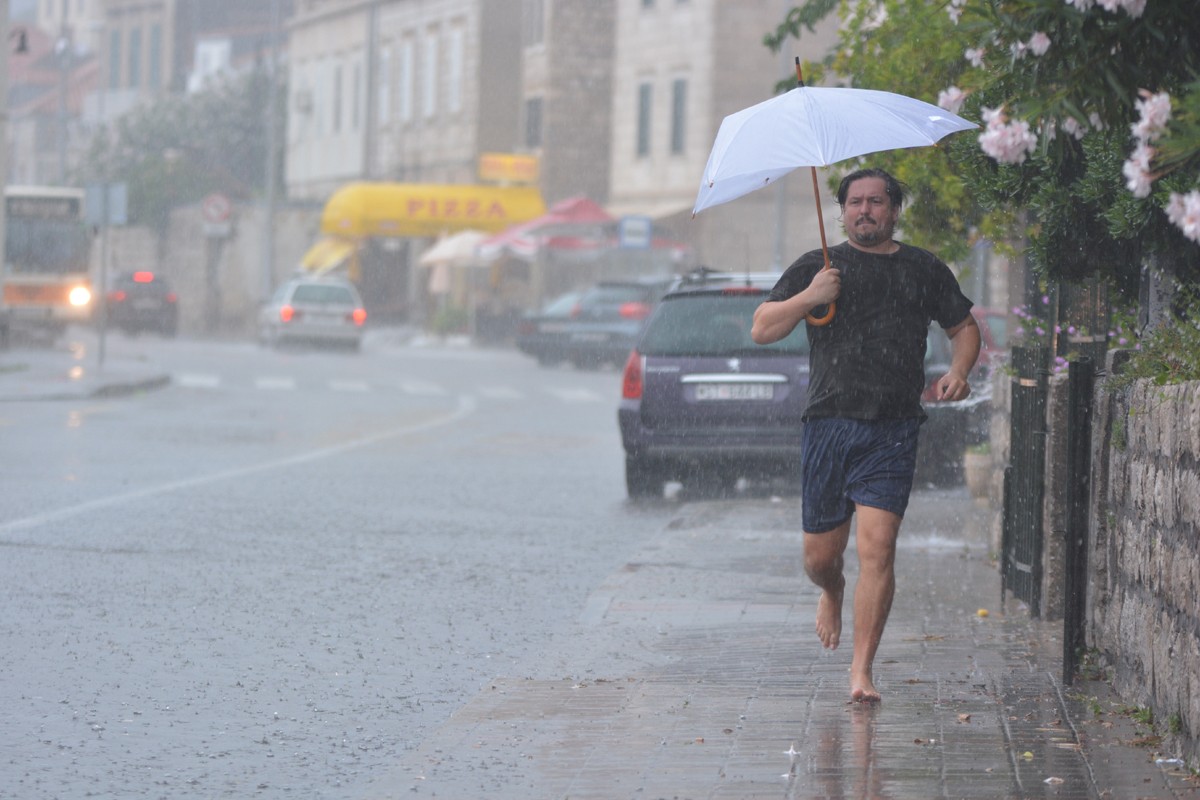 Kiša u Dubrovniku 2014.