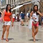 FOTO Vruće jutro na Stradunu! 7 stradun djir ljeto 2