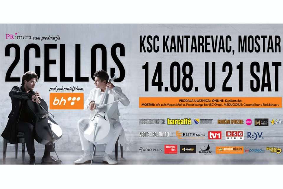 2cellos mostar