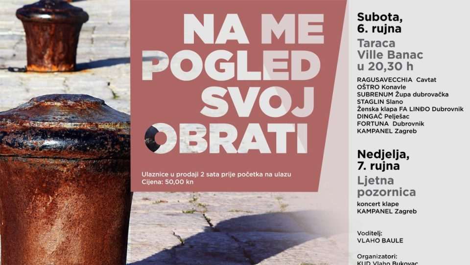 TZ Konavle Plakat Klape Cavtat