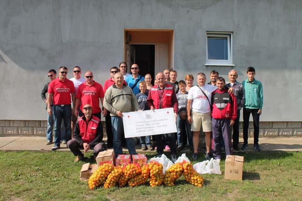 Crveni križ Dubrovnik u Gunji i Rajevu selu