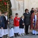 Đir Stradunom i 4. adventska svijeća 2014.