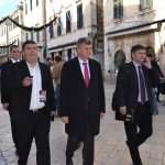 Predizborni skup Milana Kujundžića u Dubrovniku