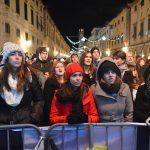 Doček Nove 2015. godine na Stradunu Silente