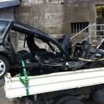 smrskani automobil vatrogasci vjezba 171214 2