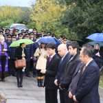 Polaganje vijenaca za vatrogasce poginule 6.12.1991.