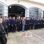Polaganje vijenaca za vatrogasce poginule 6.12.1991.