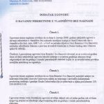 DODATAK UGOVORA IZ 2009. Peyton - nova Afera Šipan? 1 Dodatak Ugovoru iz 2009. 1str