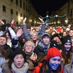 FOTO Dubrovčani s Tonyjem, vatrometom i valcerom ušli u 2015.! 31 Doček Nove 2015. godine na Stradunu Toni Cetinski