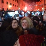 FOTO Dubrovčani s Tonyjem, vatrometom i valcerom ušli u 2015.! 22 Doček Nove 2015. godine na Stradunu Toni Cetinski