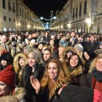 FOTO Dubrovčani s Tonyjem, vatrometom i valcerom ušli u 2015.! 47 Doček Nove 2015. godine na Stradunu