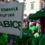 Male maškare na Stradunu 2015