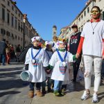 Male maškare na Stradunu 2015
