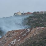 Požar na divljem odlagalištu na Pobrežju