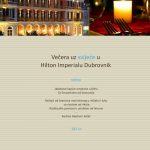 hotel hilton menu 1