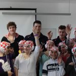 FOTO Vodeni junaci proslavili pobjedu nad Francuzima druženjem s mališanima 11 vateropolo reprezentacija varazdin 180315 11