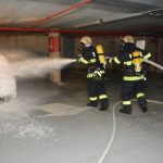 Javna vatrogasna postrojba Dubrovački vatrogasci požara garaža na Ilijinoj glavici