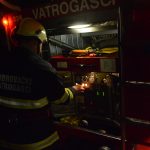 Javna vatrogasna postrojba Dubrovački vatrogasci požara garaža na Ilijinoj glavici