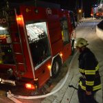 Javna vatrogasna postrojba Dubrovački vatrogasci požara garaža na Ilijinoj glavici