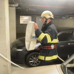 Javna vatrogasna postrojba Dubrovački vatrogasci požara garaža na Ilijinoj glavici