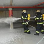 Javna vatrogasna postrojba Dubrovački vatrogasci požara garaža na Ilijinoj glavici