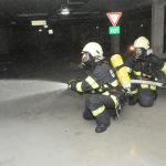 Javna vatrogasna postrojba Dubrovački vatrogasci požara garaža na Ilijinoj glavici