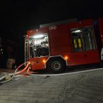 Javna vatrogasna postrojba Dubrovački vatrogasci požara garaža na Ilijinoj glavici