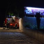 Javna vatrogasna postrojba Dubrovački vatrogasci požara garaža na Ilijinoj glavici