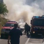 Zapalio se Renault Megan na magistrali u Župi 2 zapaljenje automobila1