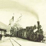 Ulicamapolazak prvog vlaka iz Gruza