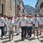 Mimohod za Srebrenicu na Stradunu