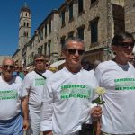 Mimohod za Srebrenicu na Stradunu