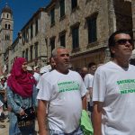 Mimohod za Srebrenicu na Stradunu