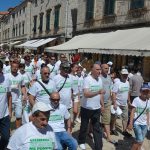 Mimohod za Srebrenicu na Stradunu