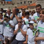 Mimohod za Srebrenicu na Stradunu