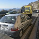 OŠTEĆENA I ŠLEP SLUŽBA Lančani sudar kraj skretanja za Bosanku 2 PROMETNA VIDIKOVAC 2