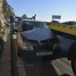 OŠTEĆENA I ŠLEP SLUŽBA Lančani sudar kraj skretanja za Bosanku 3 PROMETNA VIDIKOVAC 3