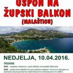 Uspon na Malasticu Zupski balkon